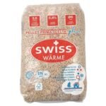 PELLET NATUR'SUISSE – PALETTE DE 70 SACS DE 15 KG (Granulés de Bois 100 % Résineux, Certifiés EN+A1 DIN+, Haute Performance)