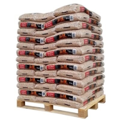 Pellet Excellent Pellets – Palette de 65 Sacs de 15 kg – 100% Résineux – Certifié DIN Plus & EN Plus A1