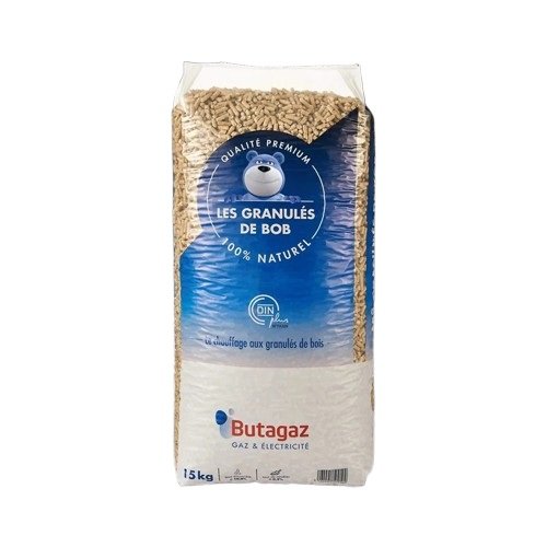 Pellets Butagaz DIN+ 100% Résineux – Palette de 66 Sacs de 15kg (2)