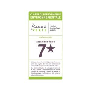 Poêle à bois Domino avec pied - 8,5 Kw (6)