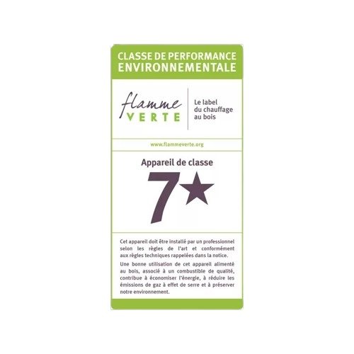 Poêle à bois Domino avec pied - 8,5 Kw (6)