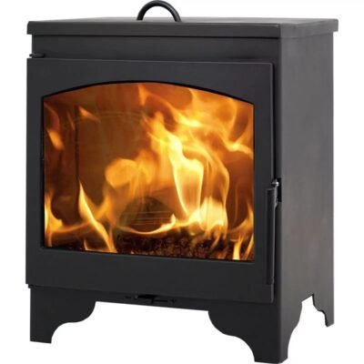 Poêle à bois avec chauffe plat Oslo - 8 Kw