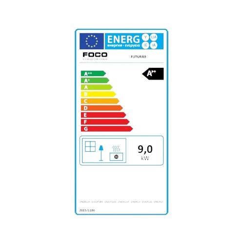 Poêle à granulés Futura - 9 Kw (1)