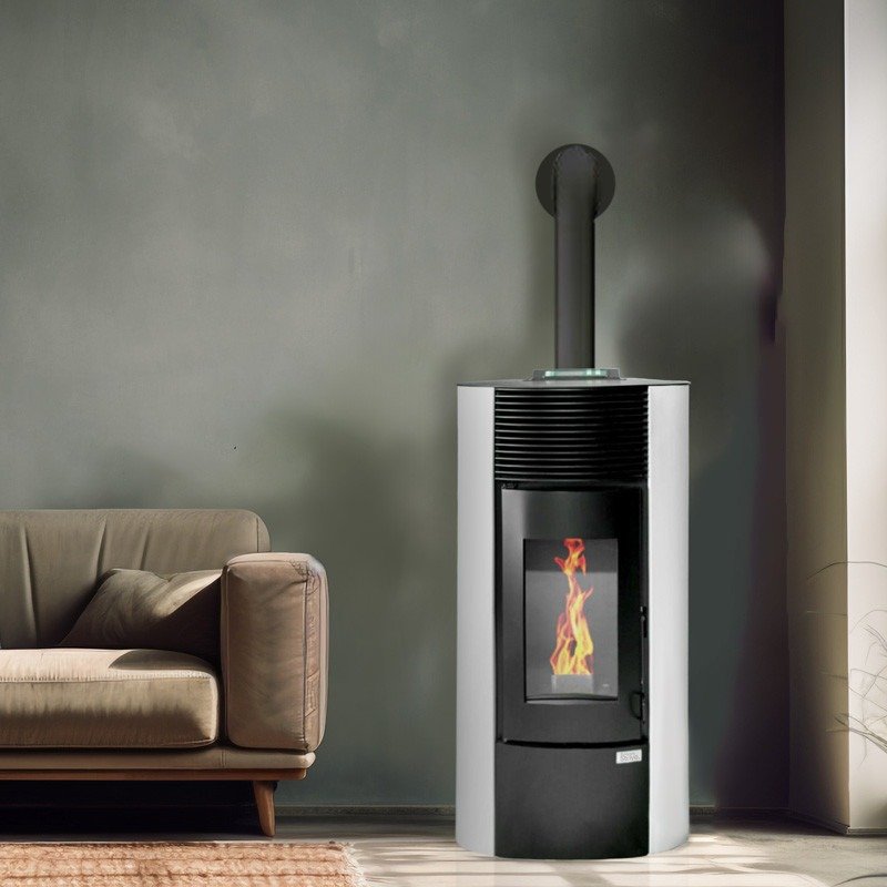 Poêle à granulés Segreto plus étanche - 12 Kw (1) Poêle à granulés Segreto plus étanche - 12 Kw