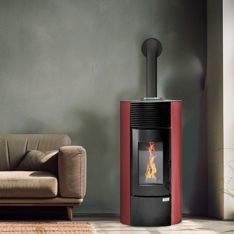 Poêle à granulés Segreto plus étanche - 12 Kw (12)