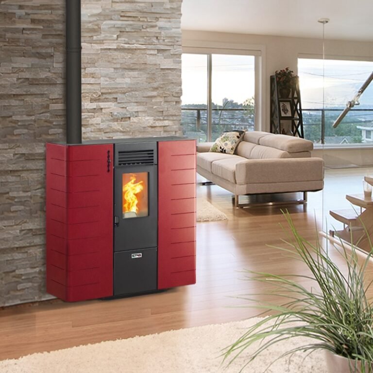 Poêle à granulés canalisable extra plat Fango 8 Kw — free download