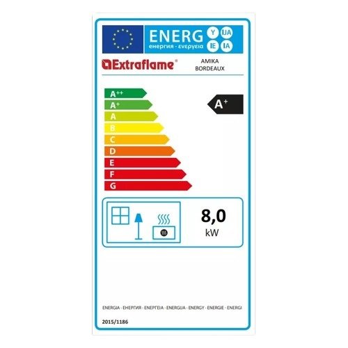 Poêle à granulés étanche Amika - 8 Kw (5)