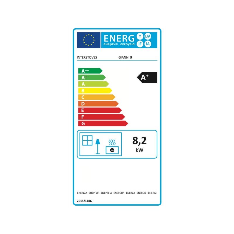 Poêle à granulés étanche Giuliana EVO - 9 Kw (8)