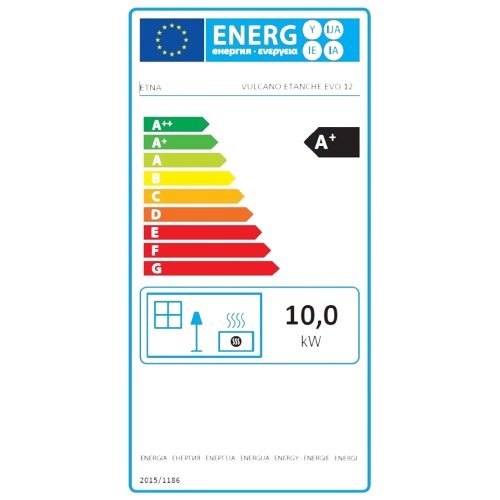 Poêle à granulés étanche Vulcano EVO - 12 Kw (2)