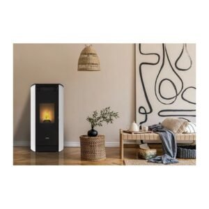 Poêle à granulés étanche canalisable (sortie dessus concentrique) - MEO - 9KW (11)