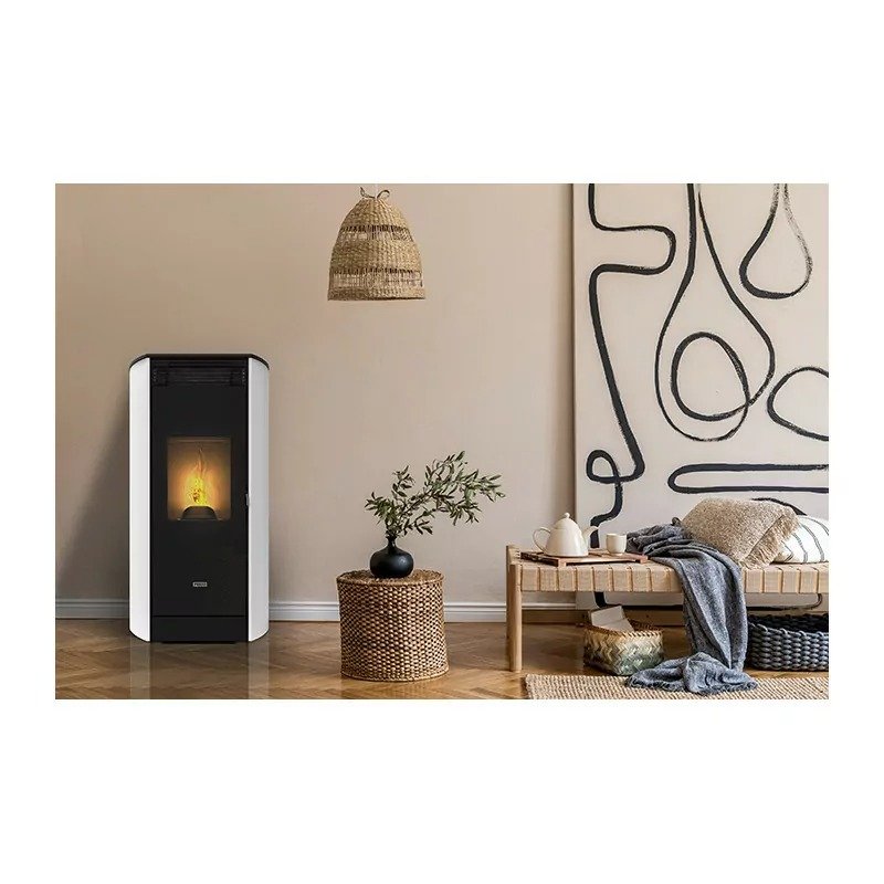 Poêle à granulés étanche canalisable (sortie dessus concentrique) - MEO - 9KW (11)