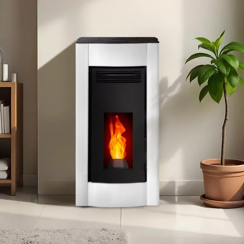 Poêle à granulés étanche hydro Riva - 19,8 Kw (1)