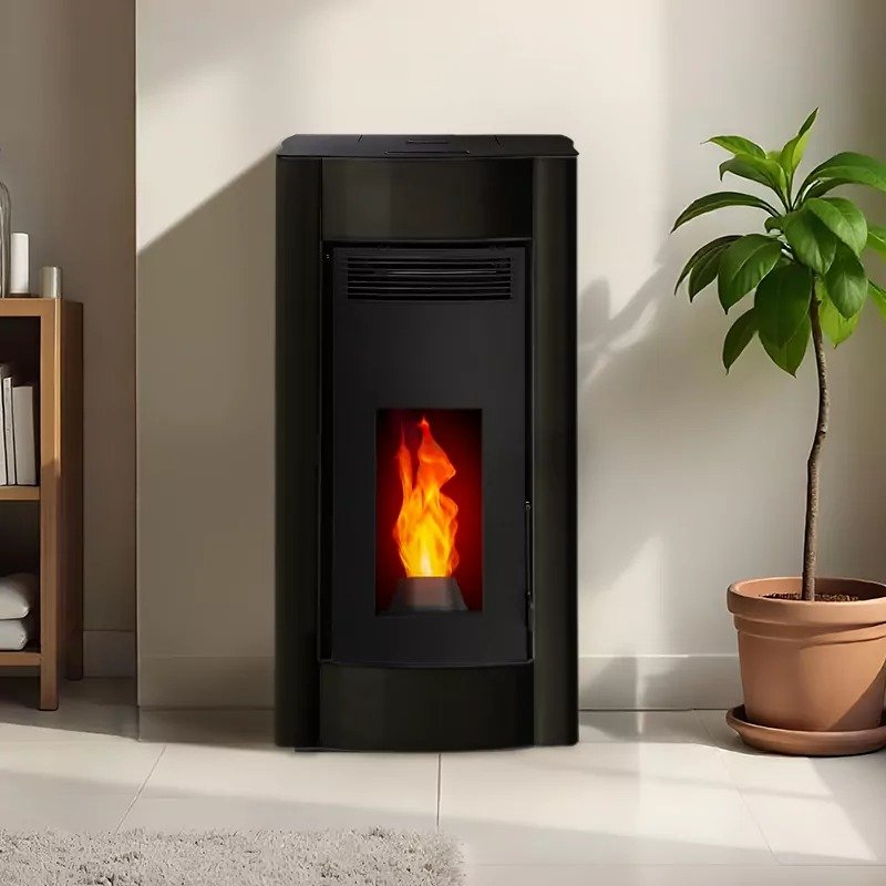 Poêle à granulés étanche hydro Riva - 19,8 Kw (2)