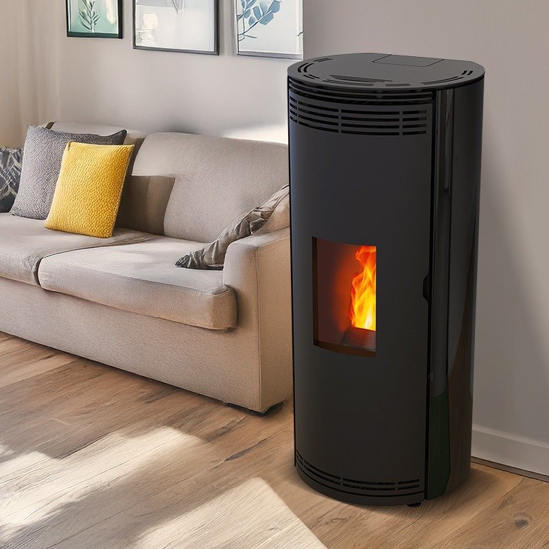 Poêle à granulés étanche (sortie dessus concentrique) Prévert - 8 Kw (1) Poêle à granulés étanche (sortie dessus concentrique) Prévert - 8 Kw