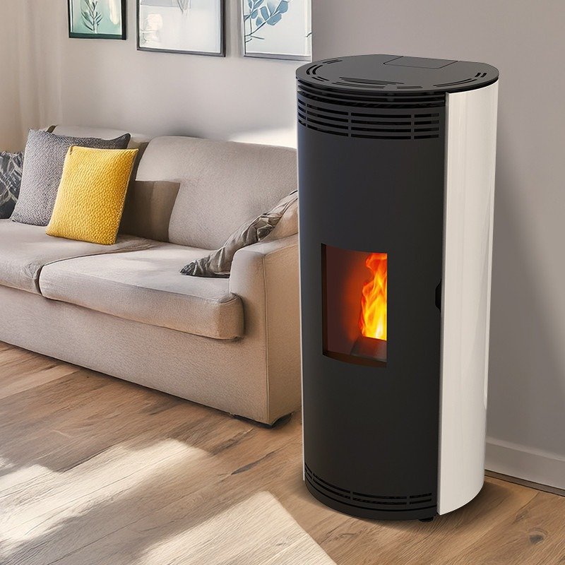 Poêle à granulés étanche (sortie dessus concentrique) Prévert - 8 Kw (2)