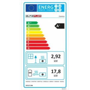Poêle à granulés hydro Baracuda Commo plus - 21 Kw (8)