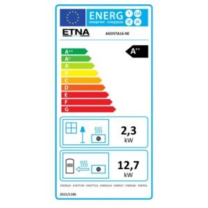 Poêle à granulés hydro extra plat Agosta - 16 Kw (4)