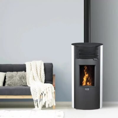 Poêle à granulés silencieux étanche Roméo - 8 Kw