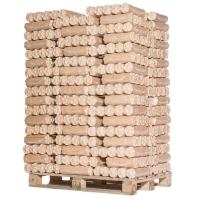 Bois Densifié Résineux – Palette de 960 Kg – 100 % Naturel & Haut Rendement