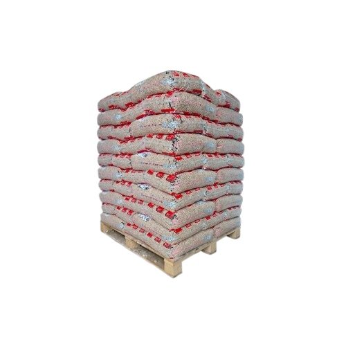 Pellet Swiss Warme EN+A1 DIN+ 100% Résineux – Palette de 70 Sacs de 15 Kg (Granulés de Bois Haute Qualité, Certifiés DIN Plus et EN Plus A1)