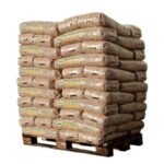 Pellet Bio Energie – Palette de 66 Sacs de 15 kg – 100% Résineux – Certifié DIN Plus, EN Plus A1, PEFC – Fabrication Allemande