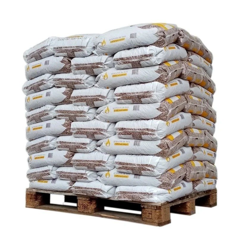 pellet-sunfire-palette-de-70-sacs-de-15-kg PELLET SUNFIRE – PALETTE DE 70 SACS DE 15 KG (Granulés de Bois 100 % Naturels, Fabrication Française, Certifiés NF Biocombustibles)