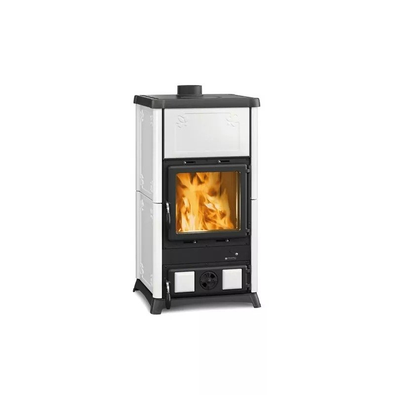 poele-a-bois-fedora (1) Poêle à bois Fedora - 9 Kw - Blanc Infinity de LA NORDICA
