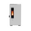 Poêle à granulés extra plat Mini - 5 Kw - Blanc Infinity