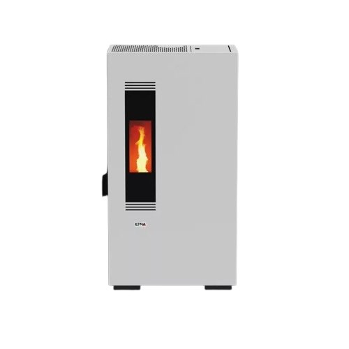 Poêle à granulés extra plat Mini - 5 Kw - Blanc Infinity